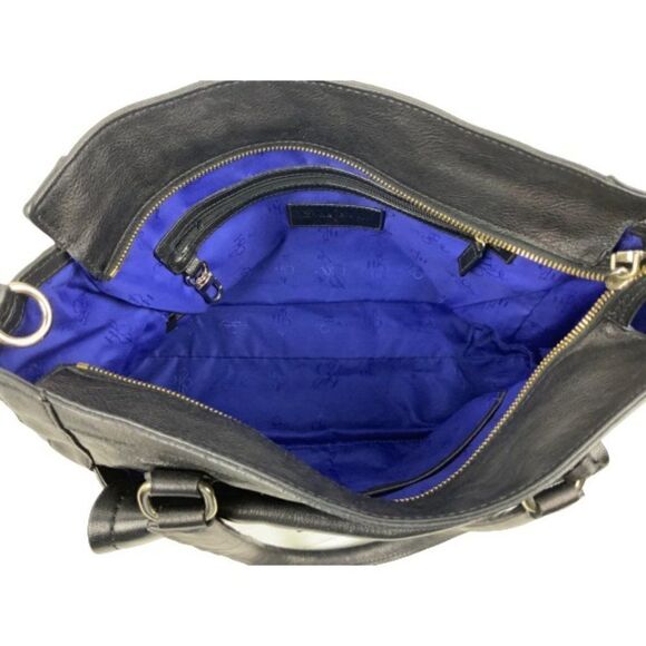 51.  Cole Haan Black Leather Handbag - Picture 5 of 5